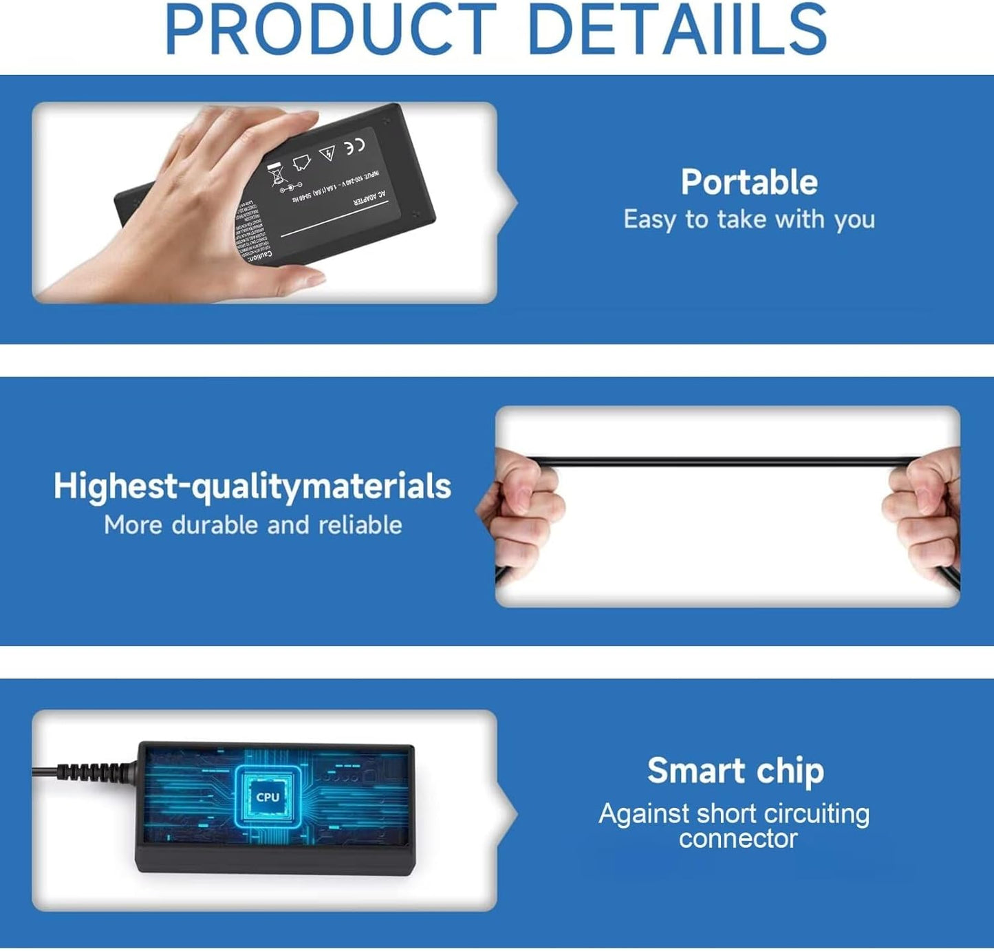 Dysead 12V 3A 1080P 16CH 1HD HA2116-D AC-DC Adapter Charger Compatible with Multi MPX DVR PSU