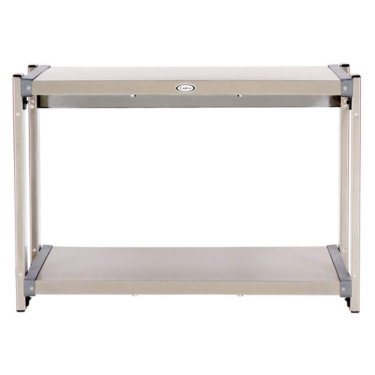 Cadco CMLW-2 23-1/4" Electric Multi-Level Stainless Steel Countertop Warming Shelf w/ (2) Warmers for Restaurant Hotel Food Truck Concession Kiosk Bakery, Thermastatic Controls, 120V, 600w