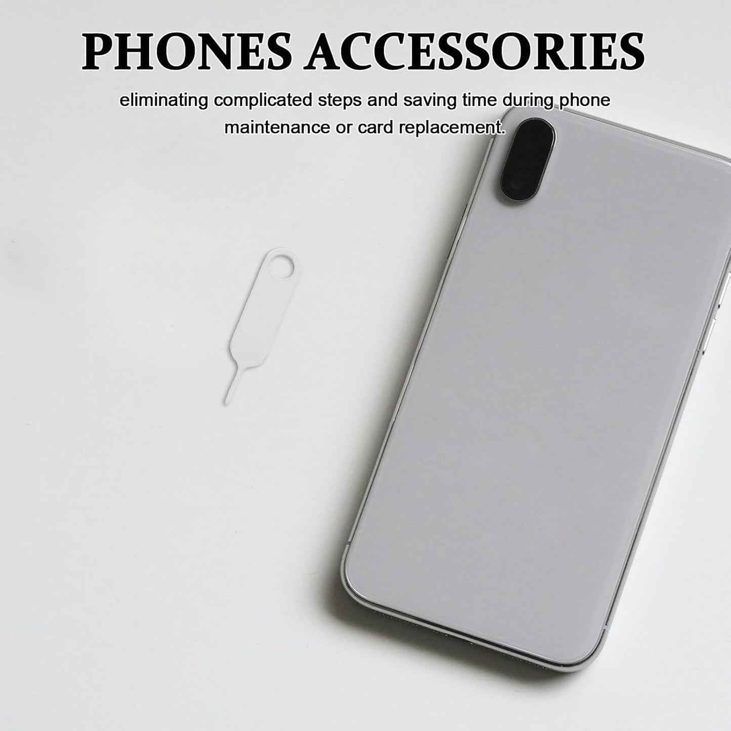 500pcs Pack Stainless Steel Sim Card Removal Tools Universal Mobile Phone Sim Removers Ejector Pins Bulk Ejection