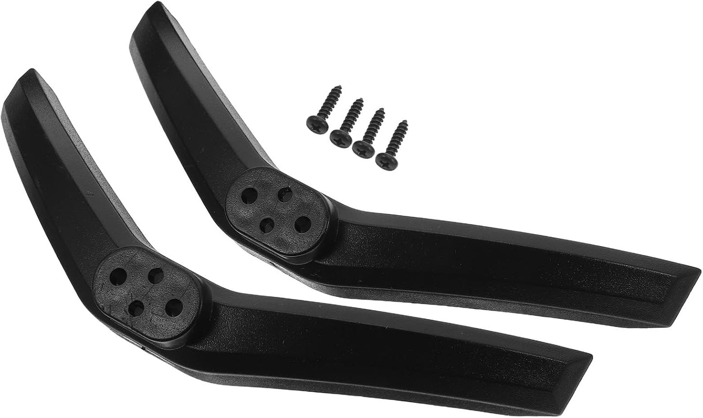 Uonlytech 1 50-inch Tv Pedestal Legs with Screws Pair General Durable Tabletop Tv Base Stand for LED Screen Televisions