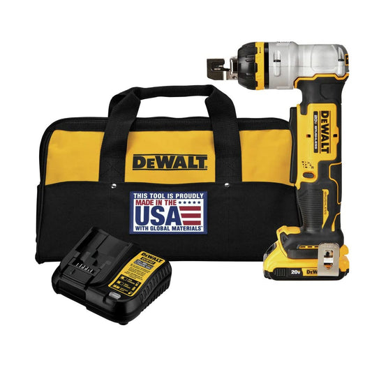 DEWALT 20V MAX XR Wire Cutter Kit, Cuts Carbon Steel and Stainless Steel Wire, Cordless, Battery and Charger Included (DCE158D1)