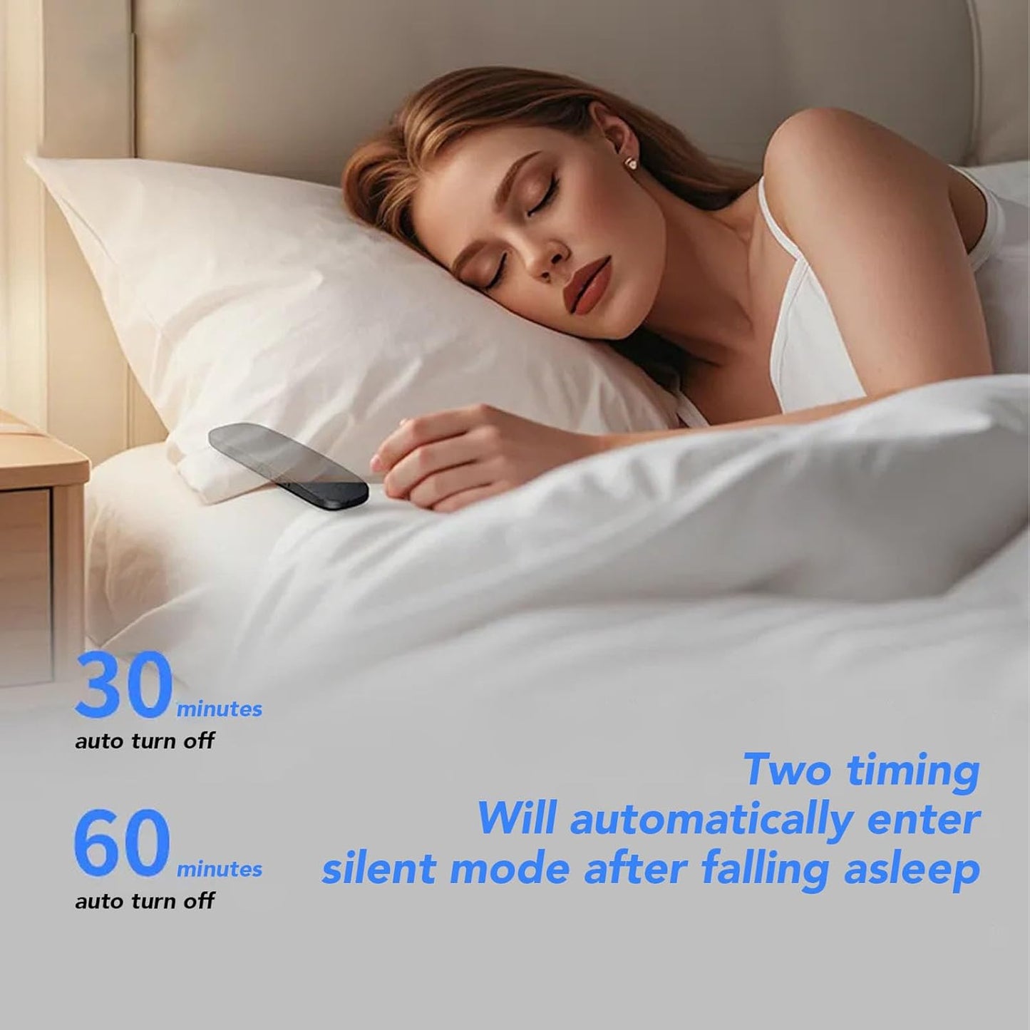 20 White Noise Sleep Speaker, Portable Bluetooth Sleep Sound Machine with HiFi Sound Output and Hours Playback