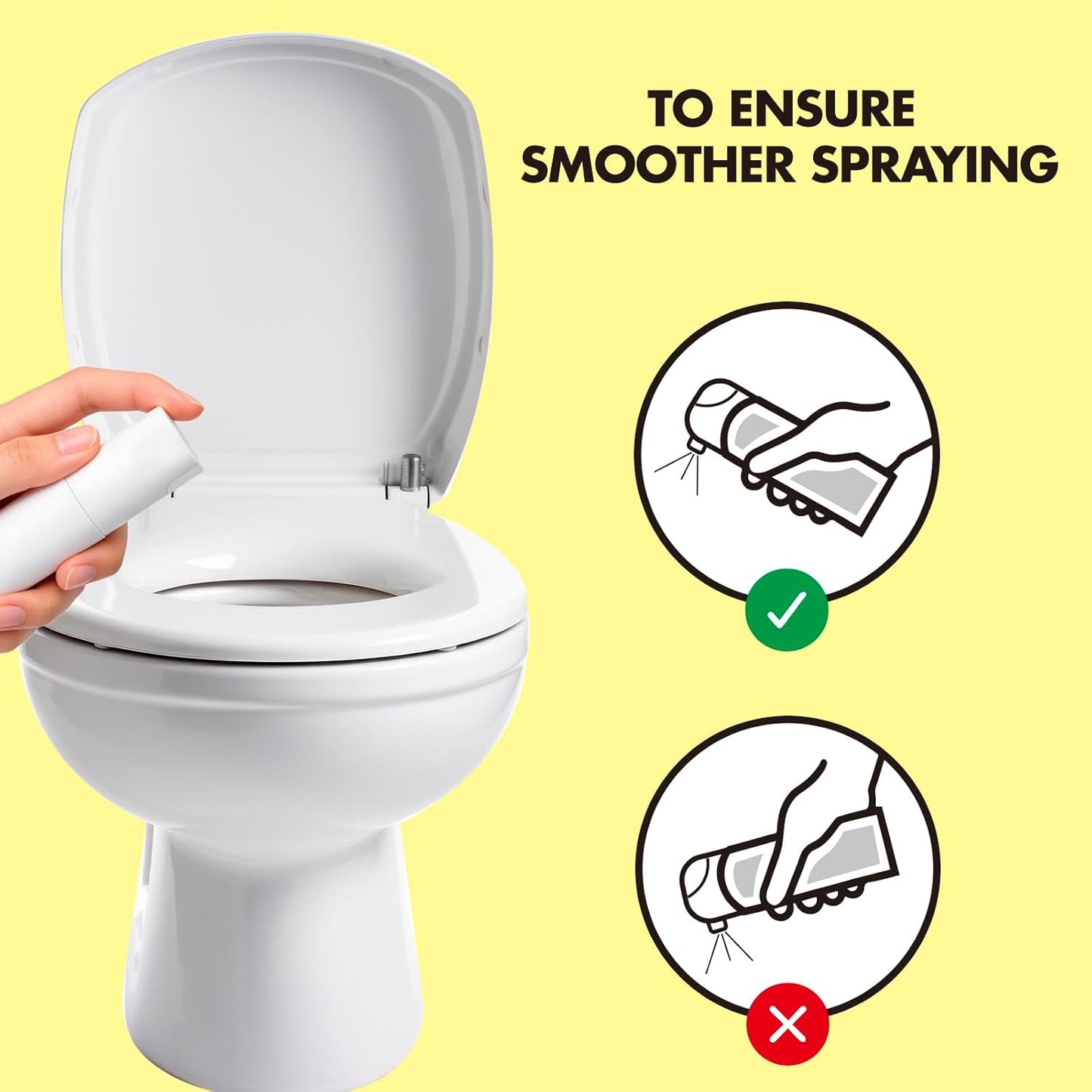 Skiennix Travel Size Toilet Spray - Bathroom Odor Eliminator | 3 Pack, 1 Fl Oz Each, Essential Oils Freshener in Lemon, Hibiscus, Lavender