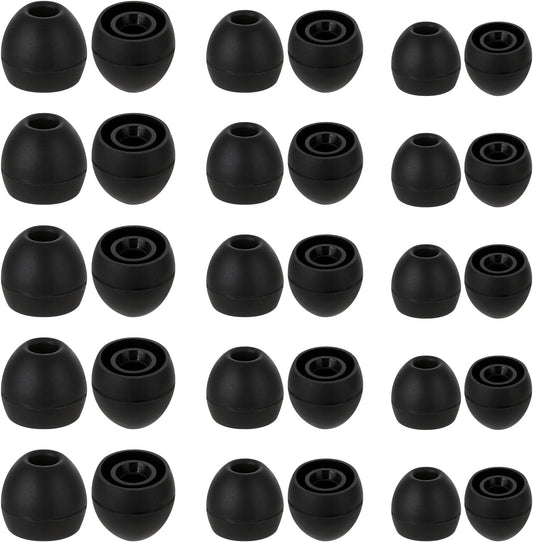 Hariendny 15 Pairs Silicone Ear Bud Replacement Pieces Earbuds Ear Tips Replacement Ear Bud Covers S/M/L Sizes Ear Gels