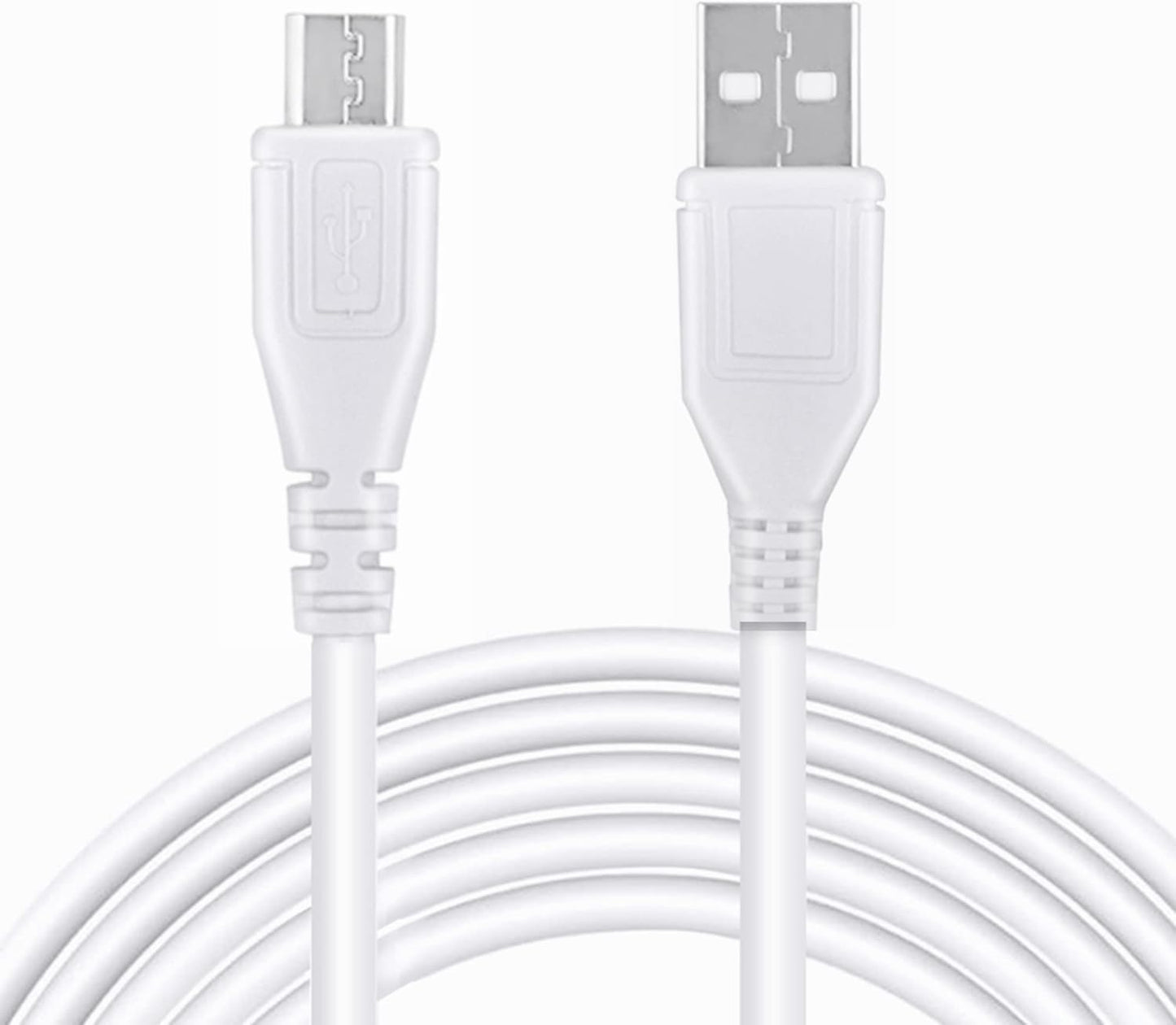 3.3ft S-100 White Micro USB Power Charging Cord Cable Lead Replacement for Sound Oasis White Noise Machine & Speaker