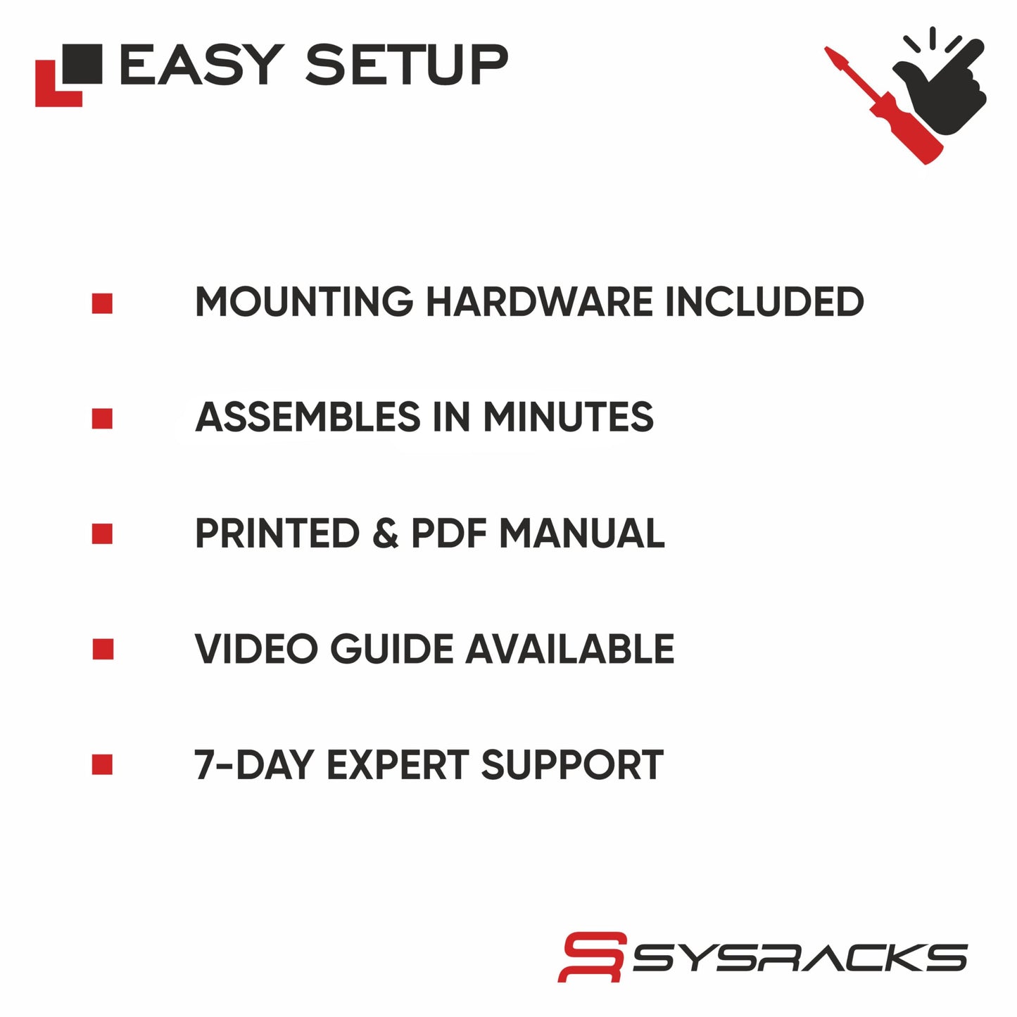 12U Wall Mount Home Lab Server Rack – 19" Locking Network Cabinet, 24" Deep Empty Rack Enclosure for Routers, NAS, Switches and Home Network Equipment