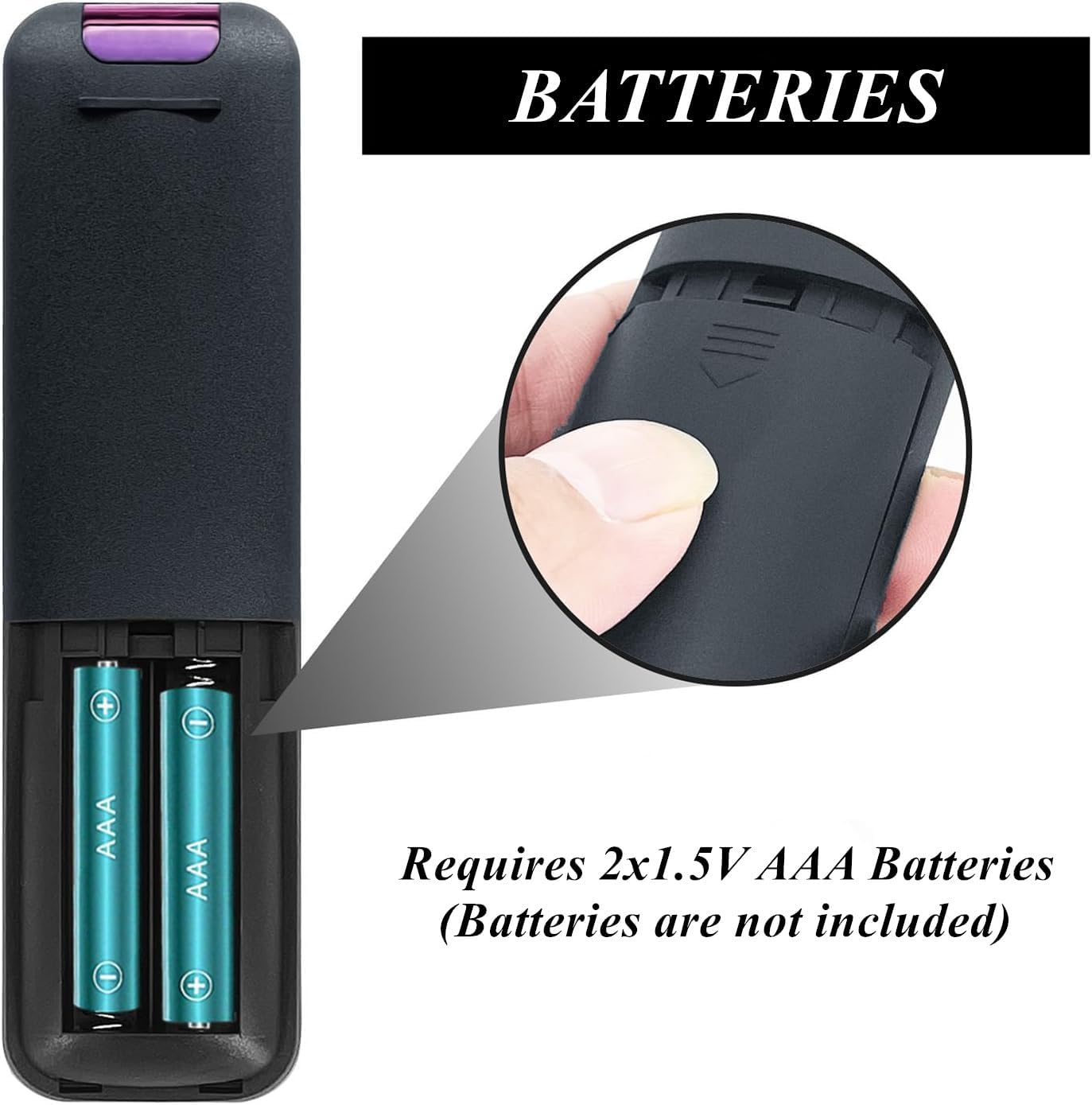 AOERUOW P2 Replacement Remote Control Compatible with FEARWIKY Portable Mini Movie Projector