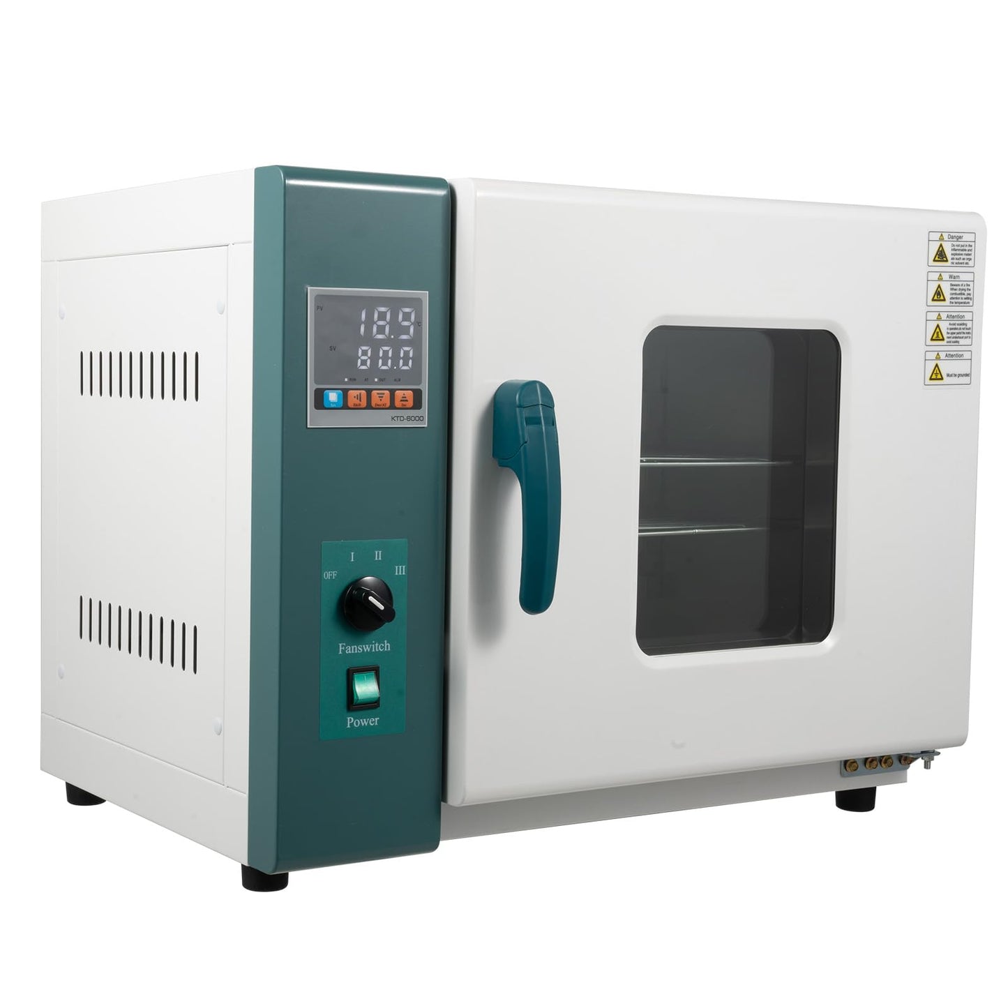 Liffshsy 110V 1000W Horizontal Electric Blast Drying Oven, Digital Lab Convection Drying Oven with Intelligent Temperature Controller Forced Air Convection 12Gal for Industrial Schools