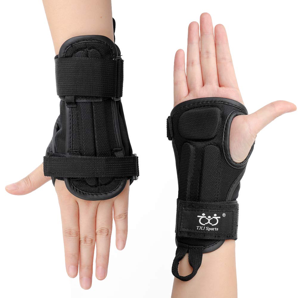 Wrist Guard, Wrist Support for Roller Skating Snowboarding Skateboarding , Protective Gear Wrist Brace for Adults/Kids/Youth (1 Pair)