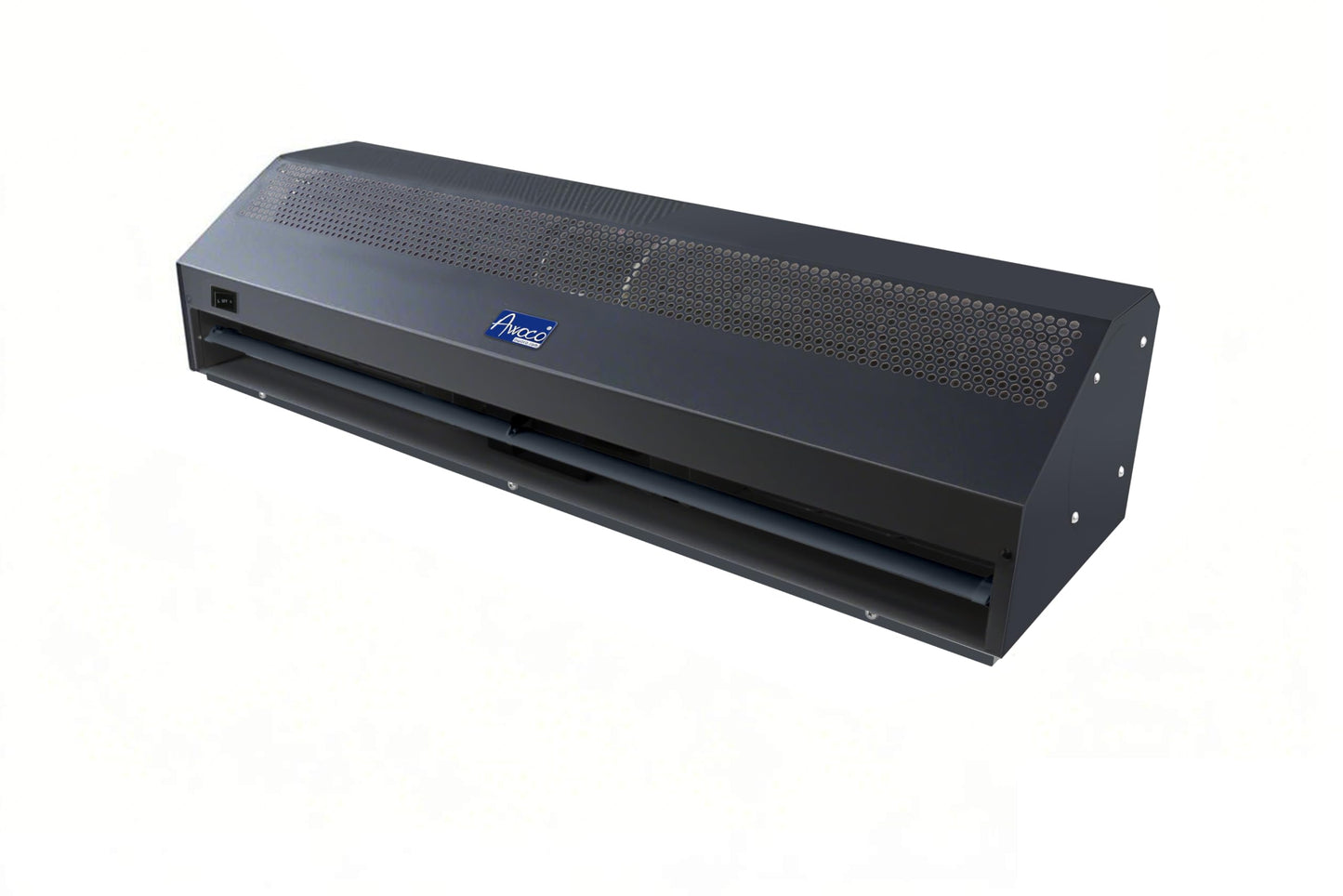 Awoco 42" Black Air Curtain Super Power 2 Speeds 1354 CFM Commercial Indoor Air Curtain, UL Certified, 121V Unheated with an Easy-Install Magnetic Switch