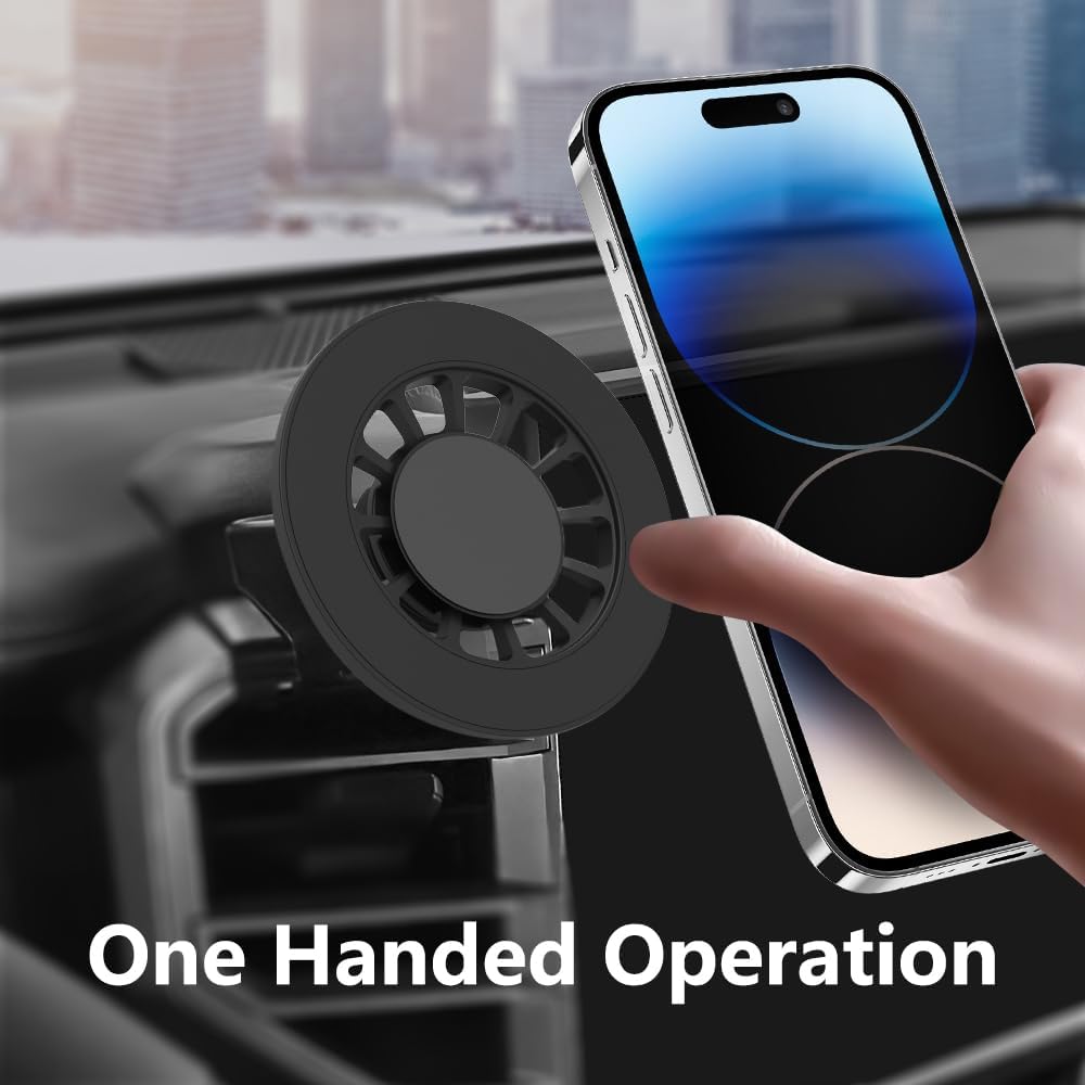 Being Up 2014-2019 20 17/16/15/14/13/12/Mini Highlander Phone Mount, Fit for Toyota Highlander Accessories, Magnetic