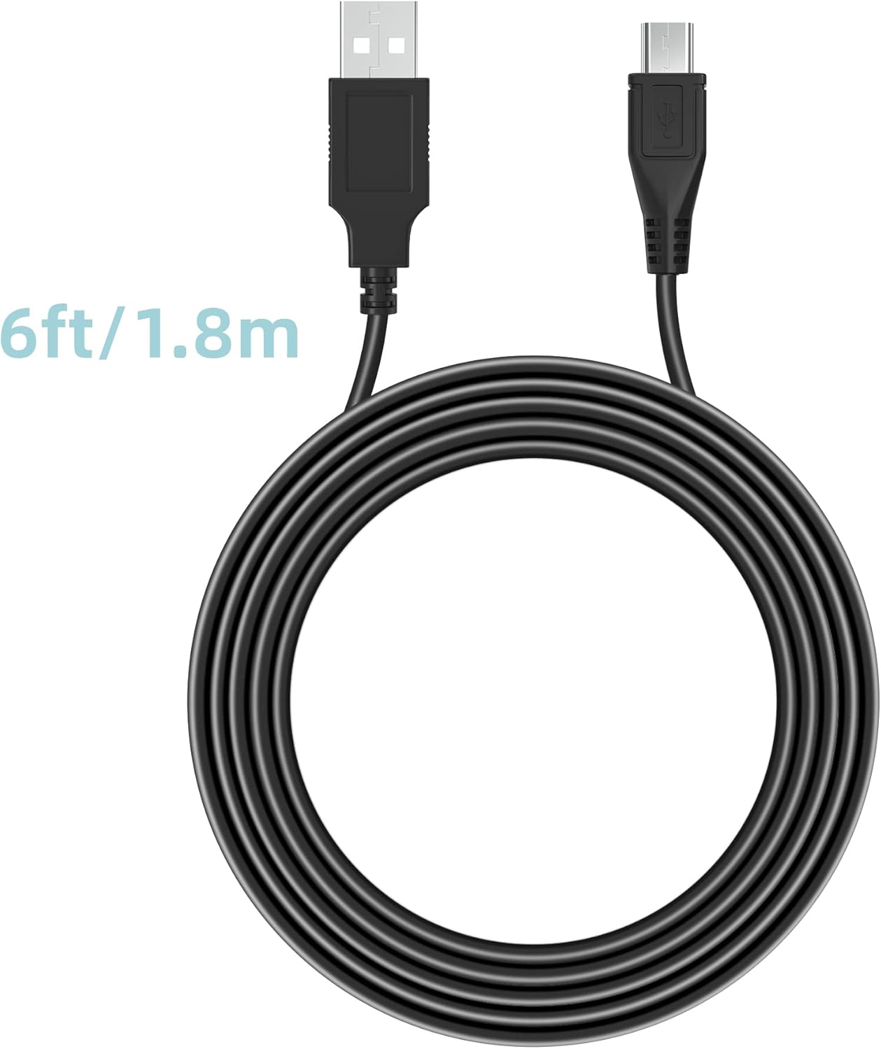 (6FT) iDM8 USB PC/DC Power Charger Cable Cord Lead for iHome Jambox Bluetooth Speaker