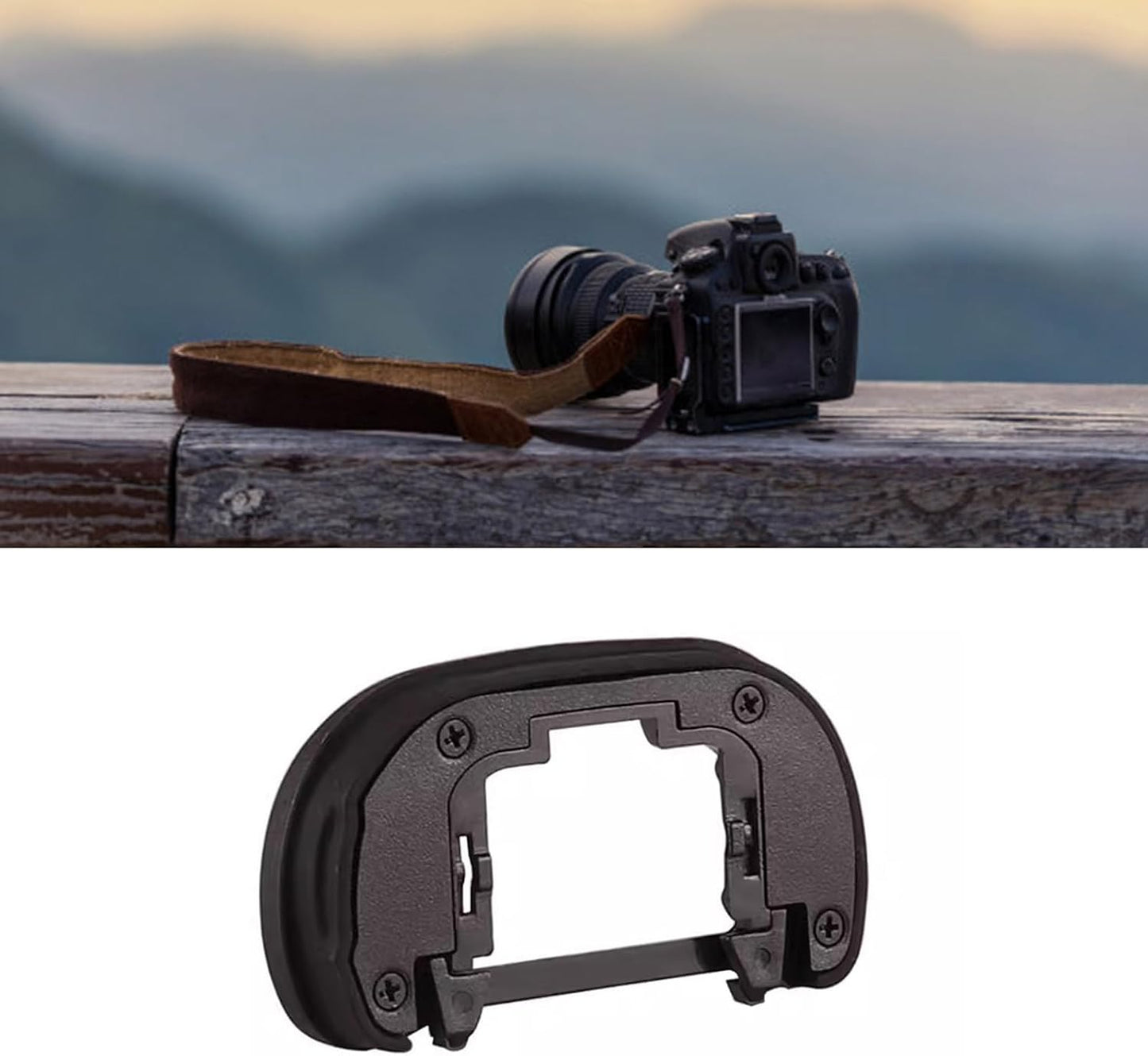 CHENZILIN EP18 Silicone Eyepiece for Cameras Protects Viewfinder from Dusts and Scratches