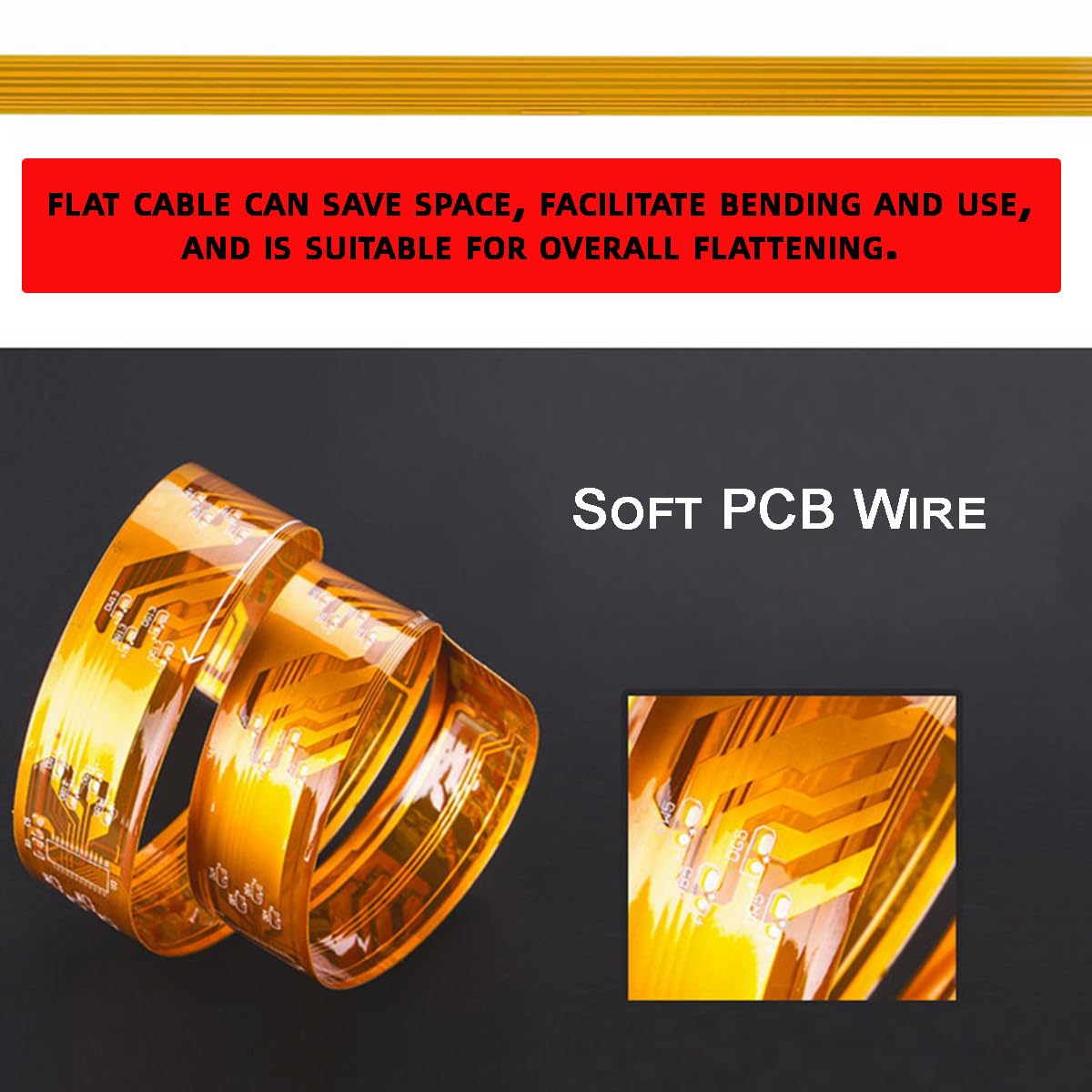 10cm chenyang Soft Flat FPC Cable Micro SIM Card to Nano SIM Kit Male to Female Extension Extender Cable