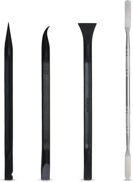 Spudger Pry Tool Kit Electronics Repair Opening Tools, Car Detailing Picks Scraper Tool Cleaning Plastic Spudger Kit