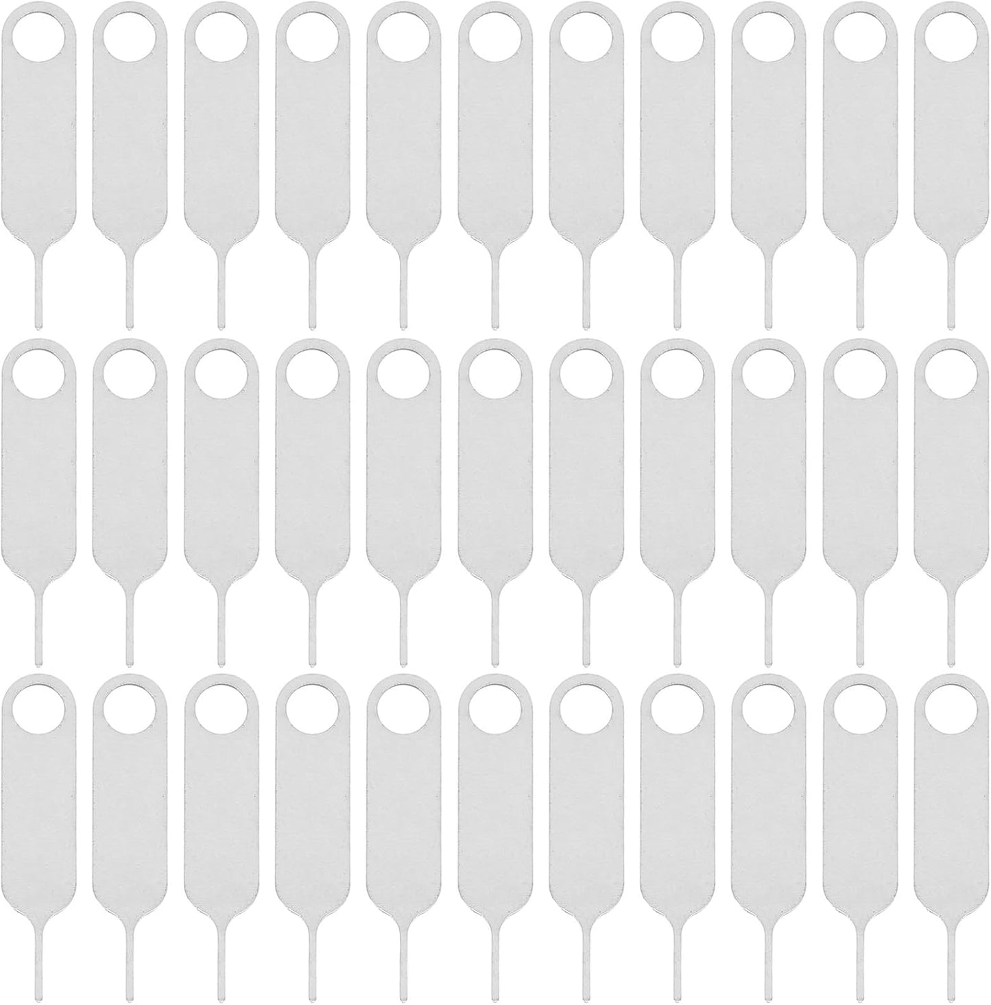 500pcs Set Vaguelly Stainless Steel Sim Card Removal Tool for Mobile Phones Universal Sim Ejector Pins with Hole Pin