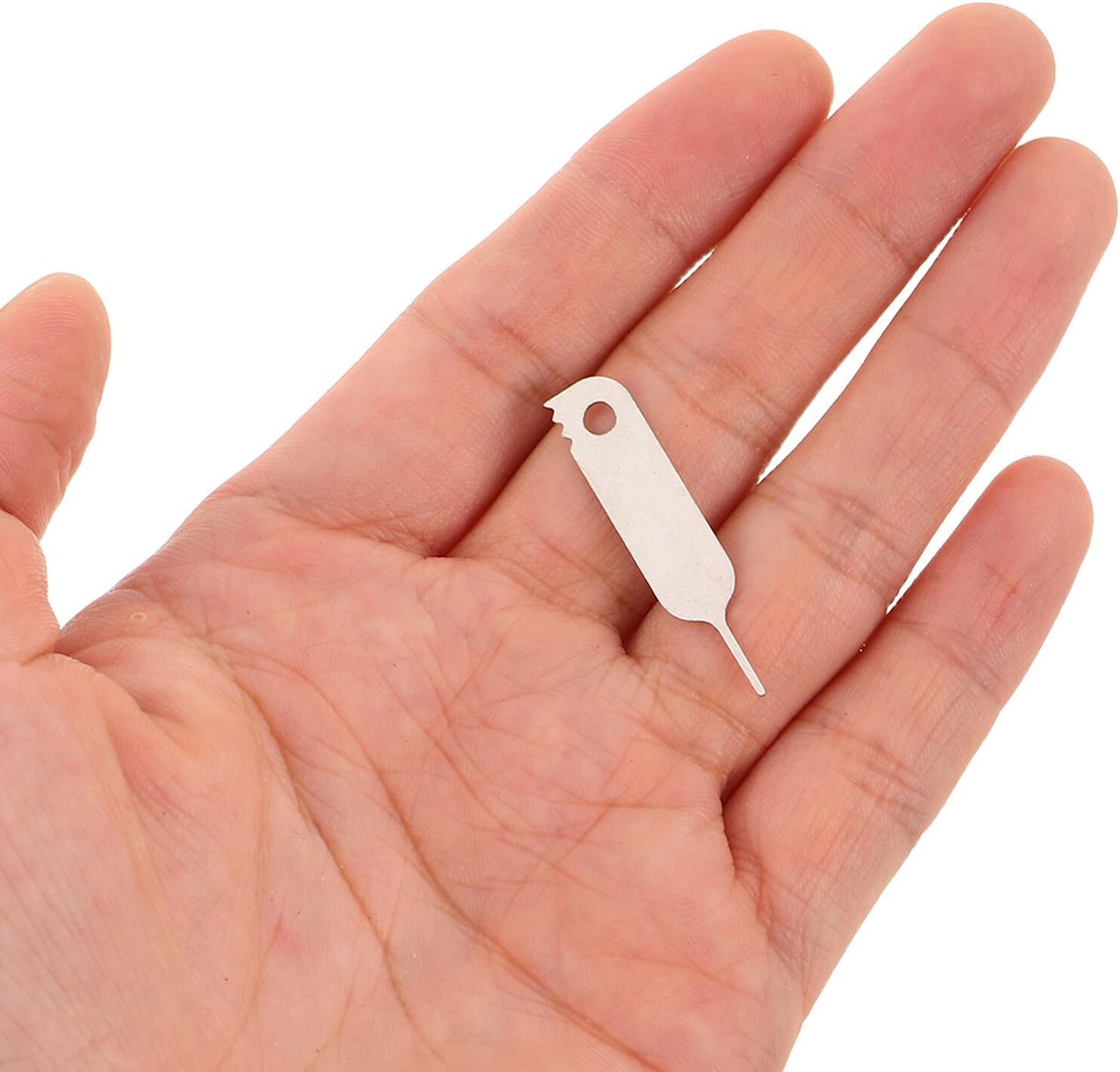 400pcs KALLORY Sim Card Eject Pins and Mobile Phone Card Removal Tools with Hanging Hole, Universal Sim Tray Opening