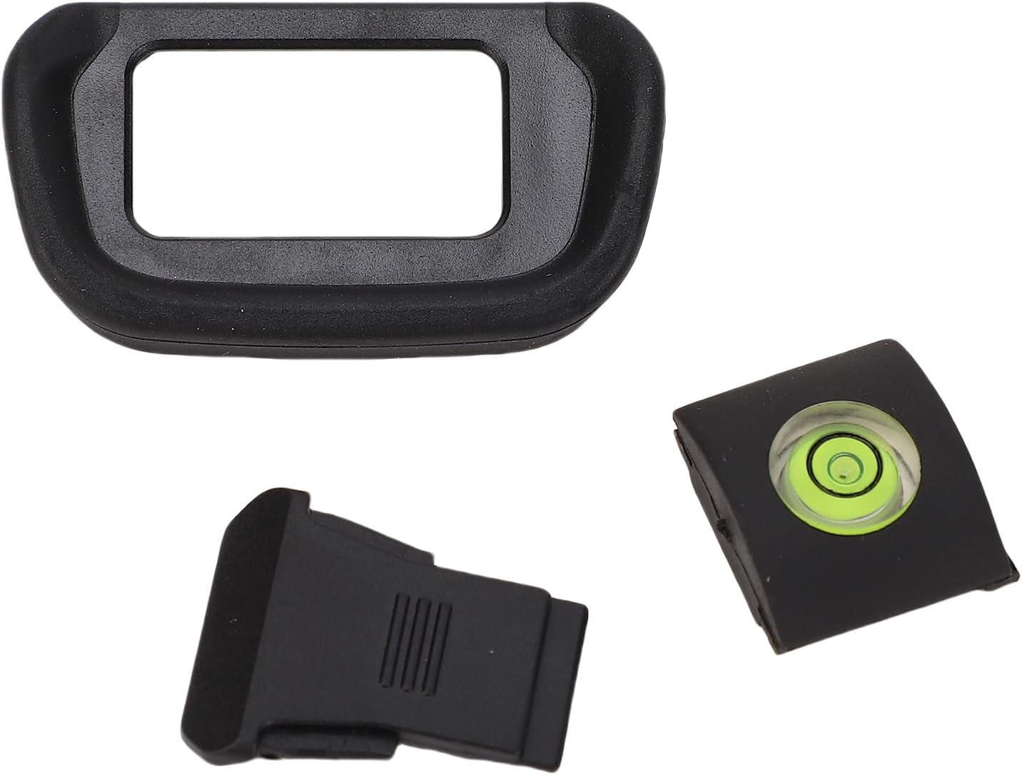 3-in-1 Set R10 Dpofirs Camera Viewfinder Eyecup, Hot Level & Protective Cover - Compatible with R & Mirrorless Cameras