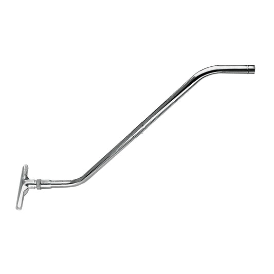 Nortech N639 12-Inch Wide Aluminum Floor Tool with 4-Foot Steel Double Curved Wand for 2-Inch Vacuum Hose