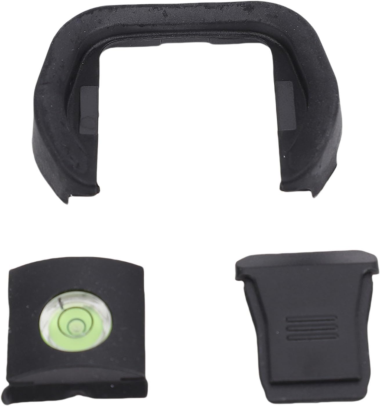 R5 R6 Eyepiece Cover & Hot Shoe Cover Kit for Camera, Camera Eyecup Hot Shoe Covers Level Kit, Viewfinder Protector