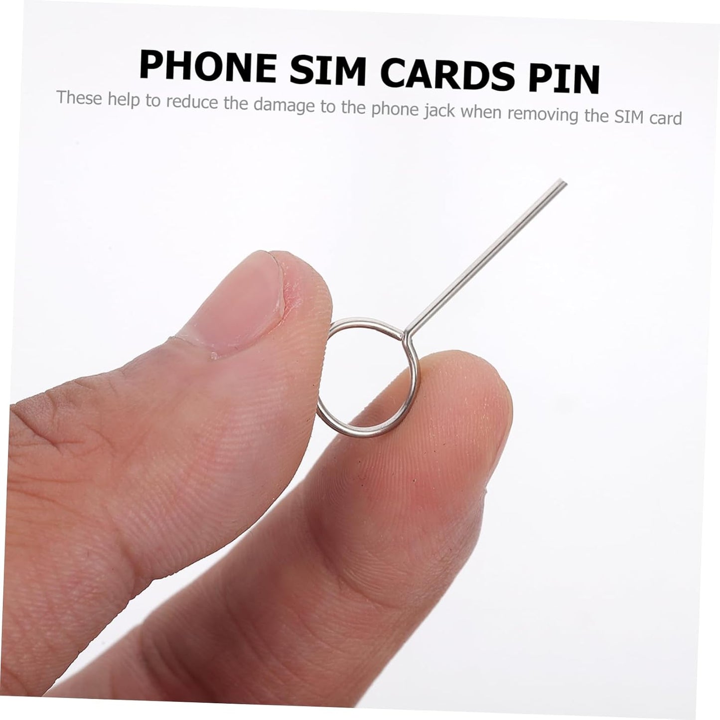 300pcs Set Sim Card Ejector Tool for Smartphones - Easy Tray Opening Accessories