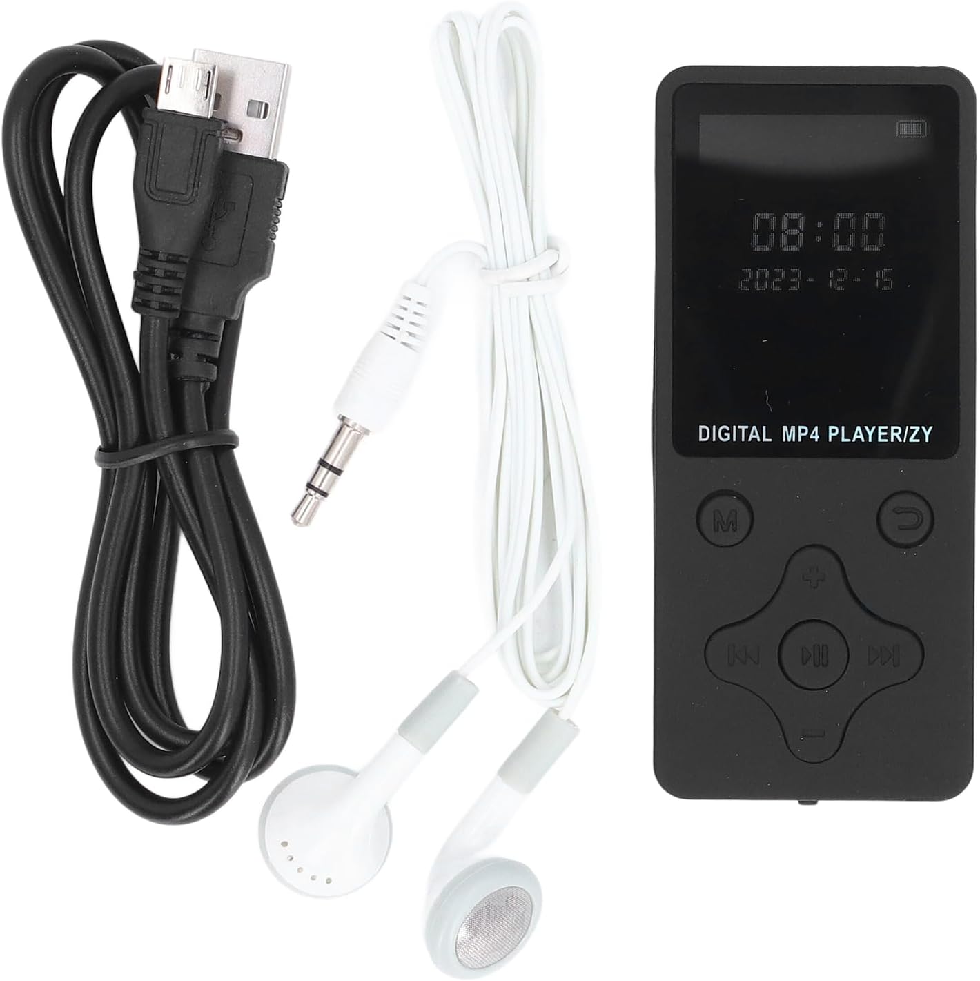 Yoidesu 64GB MP4 MP3 5.0, 1.8 Inch MP4 180mAh MP3 Player with Bluetooth HD Screen for Android, Portable Streaming Music