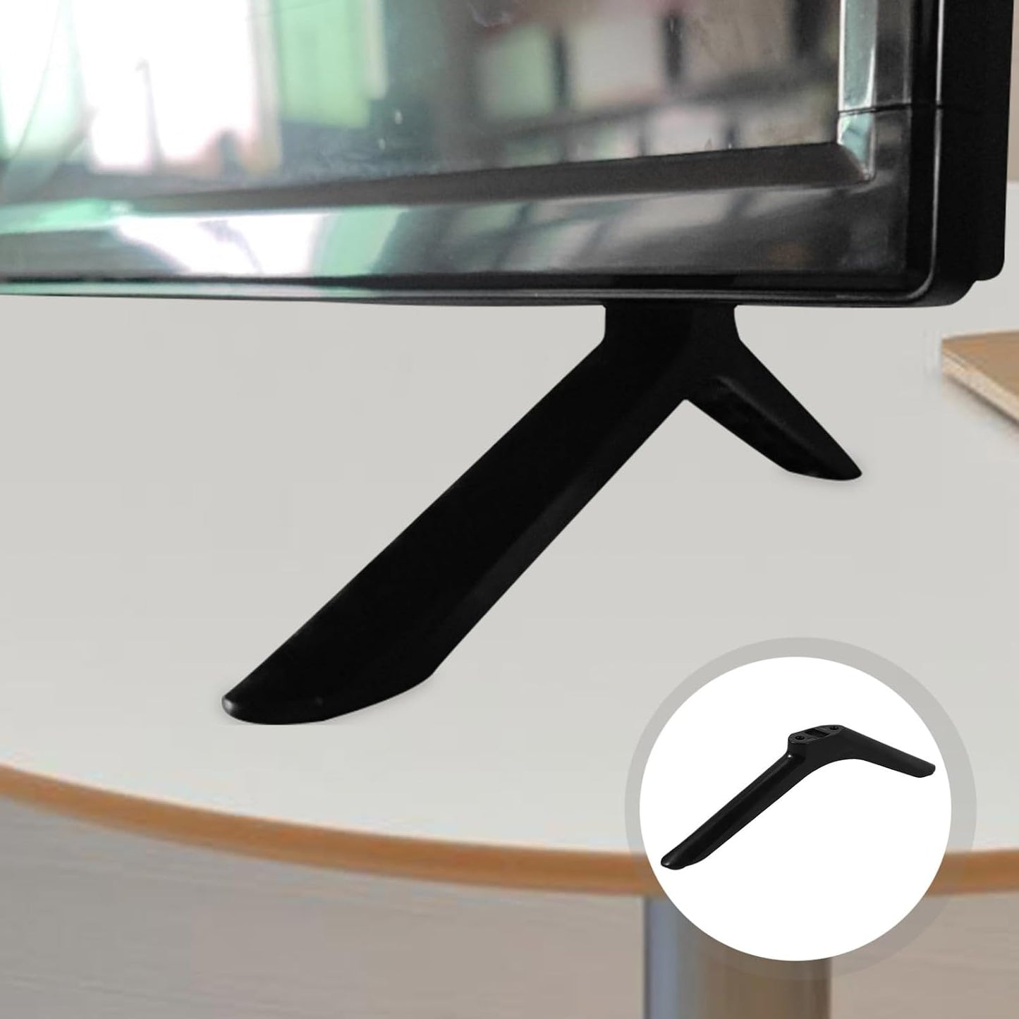 balacoo 32-55 Inch TV Stand Legs, Universal TV Legs for Screen Tabletop Television Stands Mount Base Feet Holds
