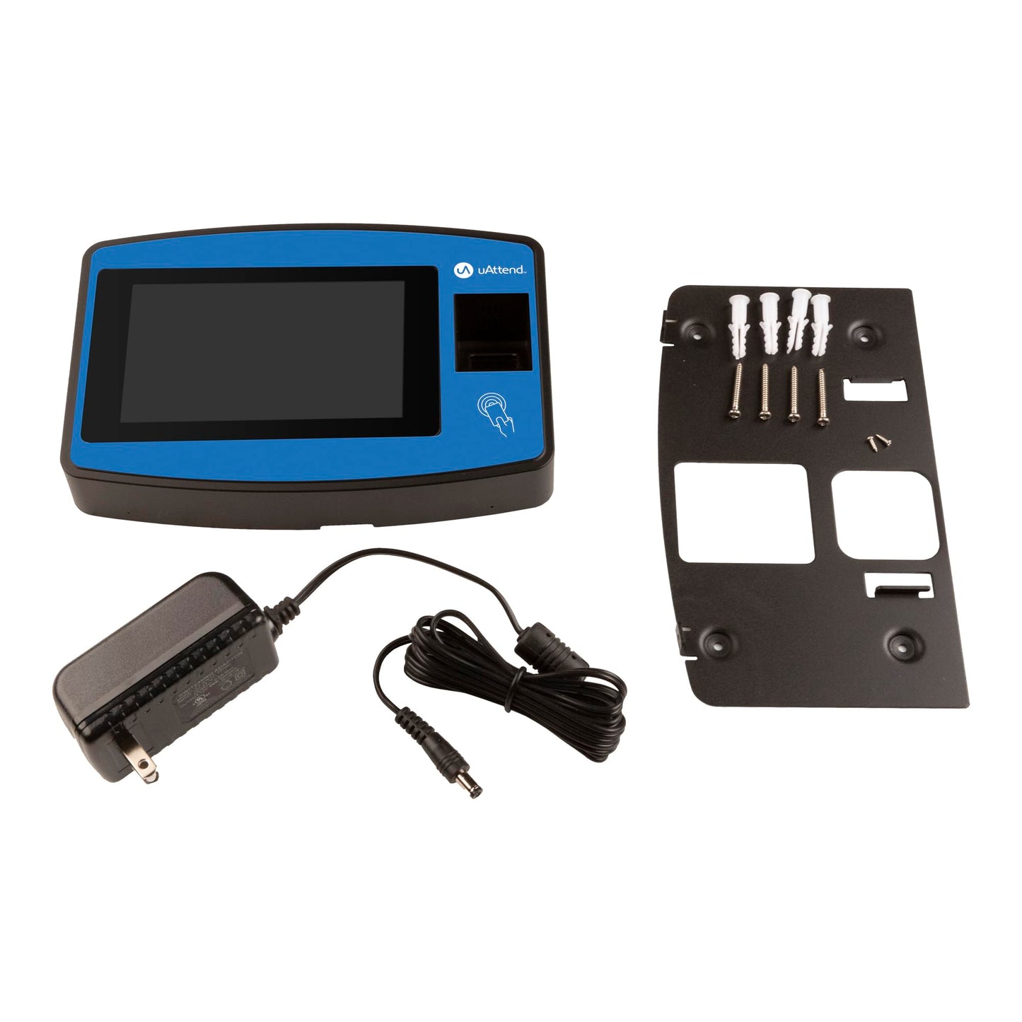 uAttend NX2500 Biometric Fingerprint, RFID, PIN Time Clock for Small Business – Cloud-Based Attendance System with Optional Payroll Integration – All-in-One System