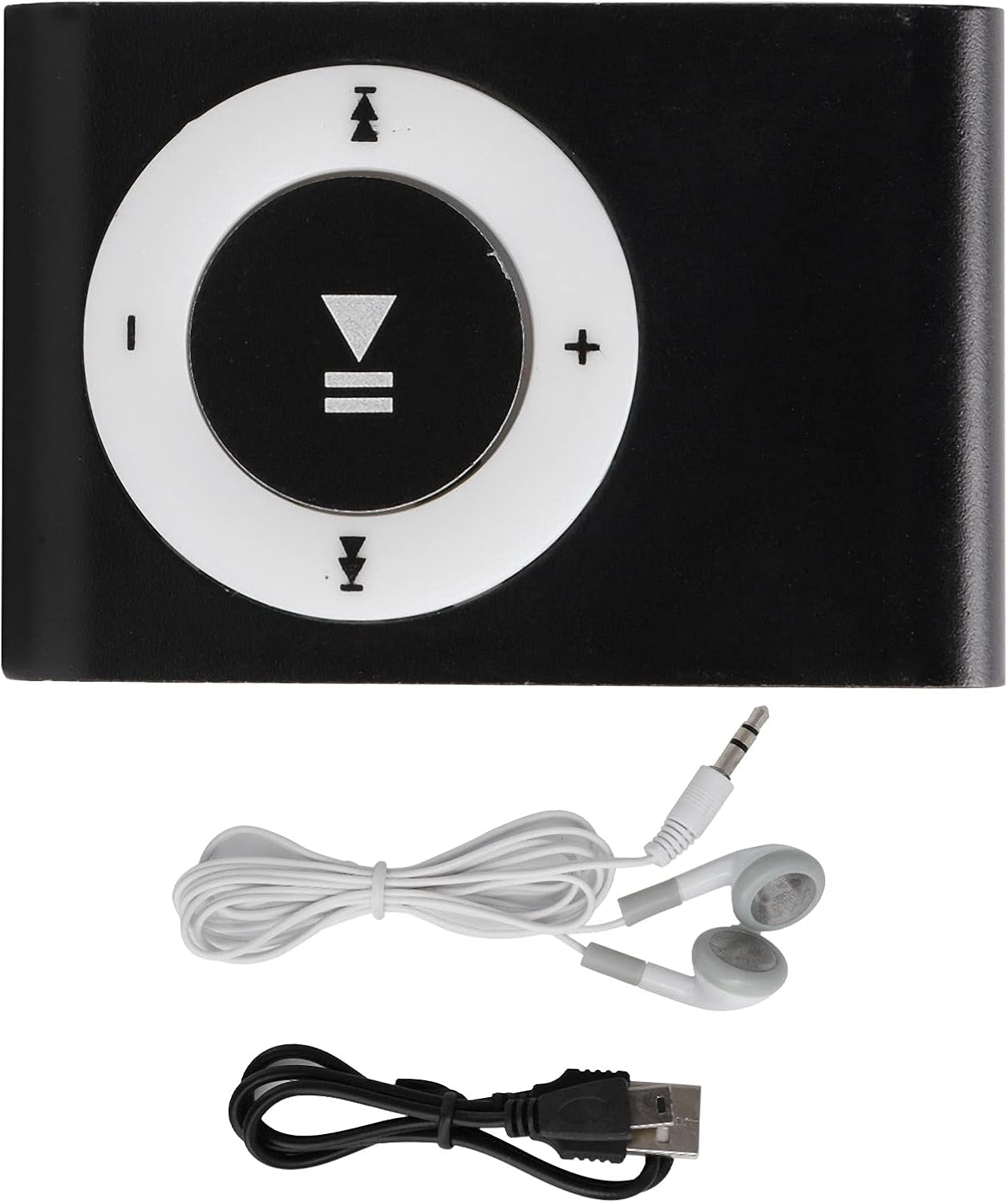 Restokki Mp3 Ultimate Music Companion: Player with Clip-On Design, Earphones, and USB Cable - Your Perfect Workout