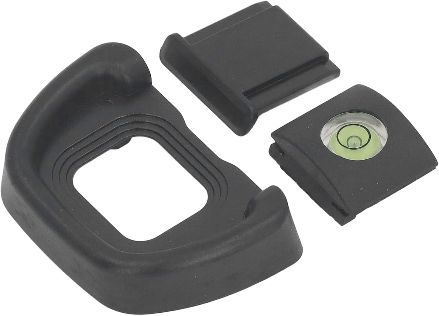 Tbest Eyepiece Eye Cup with Leveler and Hot Shoe Cover Better Observation Effect Replace for Viewfinder Camera