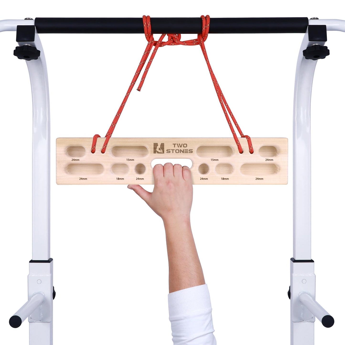 Two Stones Portable Hangboard | Rock Climbing Hangboard | Hang Board for Climbing | Rock Climbing Gifts for Rock Climbers for Climbers | Bouldering Gifts