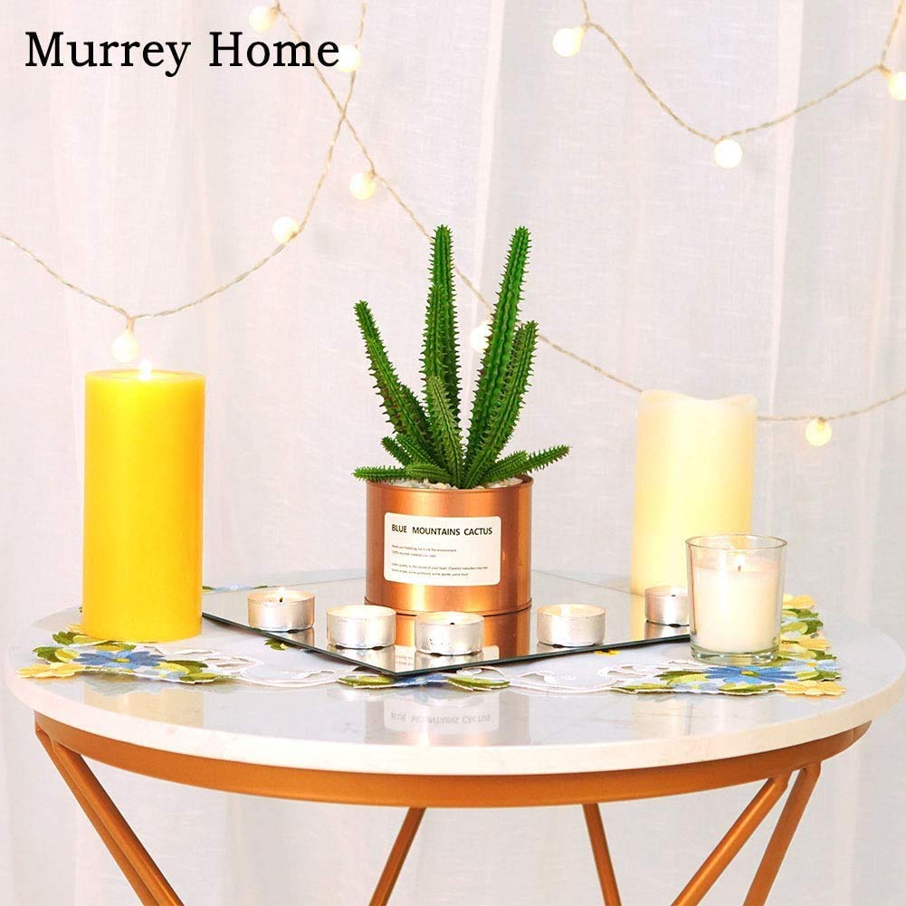 Murrey Home Wall Mirror for Home Gym Mirror, Full Length Mirrors Wall Mounted, Frameless Full Body Mirror Tiles for Wall, Door, Garage, 12" x12PCS