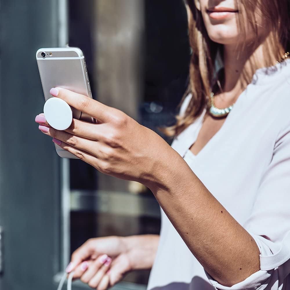 Aesthetic Pastel Floral Tulip Design Aesthetic Floral Pink Tulip Bouquet Pastel PopSockets Adhesive PopGrip