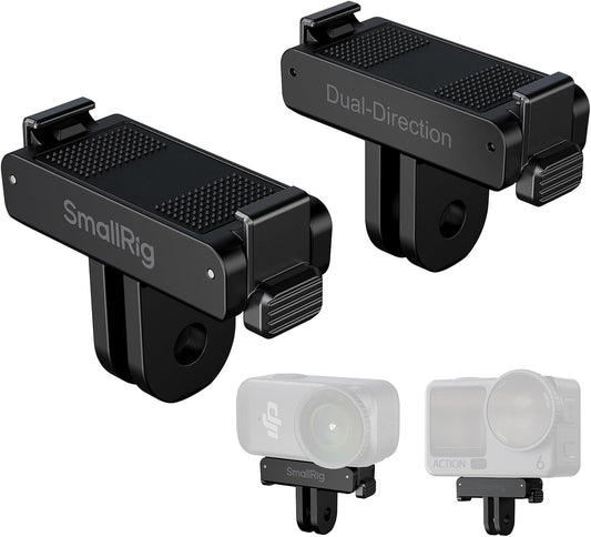 SMALLRIG 6 6 2 2-Prong Action / Nano Magnetic Quick-Release Adapter Mount for DJI Osmo Action / Osmo Nano, PCS