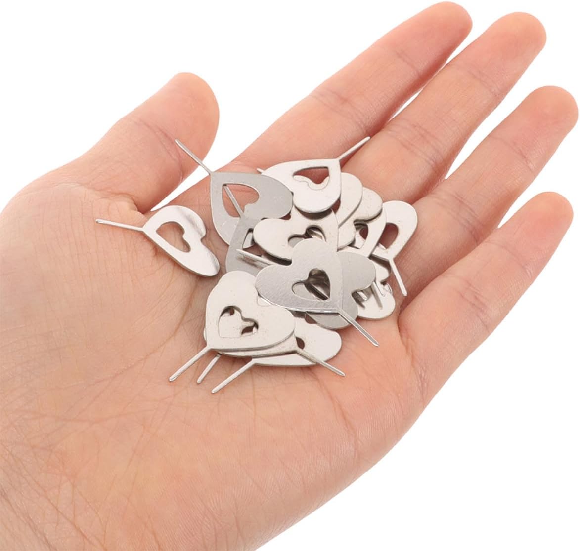 200pcs Set KALLORY Sim Card Removal Tool and Sim Ejector Pin for Smartphones and Tablets Stainless Steel Compatible