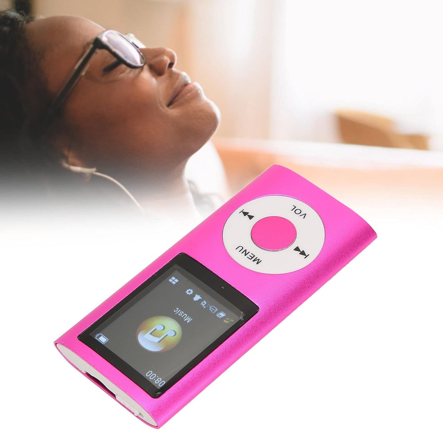 Vikye H2 MP3 64GB 256GB, HiFi Player with, Lossless Sound, Memory Card, Supports Up to High Resolution, Portable