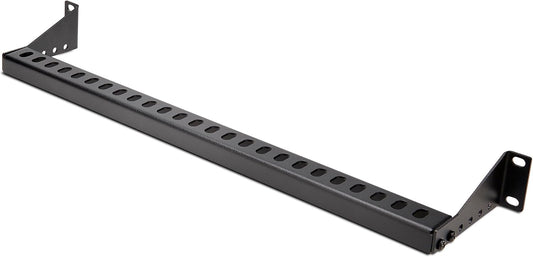 StarTech.com 1U 19" (12S-Cable-Lacing-BAR) Rack Mountable Cable Lacing Bar w/Adjustable Depth, Cable Support Guide