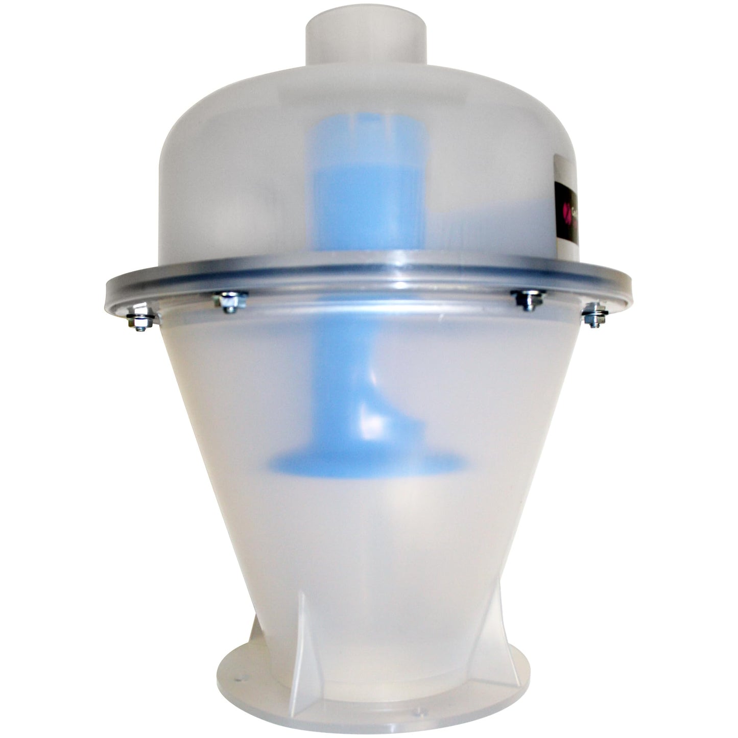 Assembled Quick Click Dust Separator with 5 Gallon Locking Collection Bin