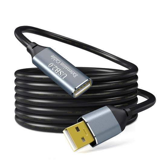 SSSGRGB 33FT, 2.0 480 1 Chipsets Cable-33FT Active USB Extension Cable USB Type A Male to A Female Cord, High Speed