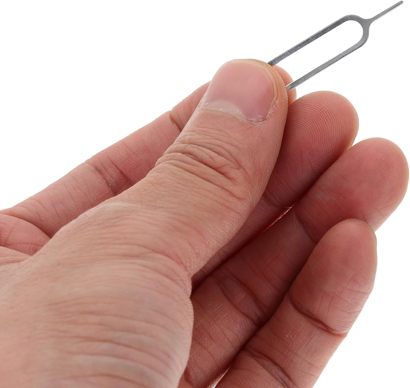 500pcs Homoyoyo Sim Tray Extraction Tool and Sim Remover Needles for Phone Removal Universal Silver Ejector Pins