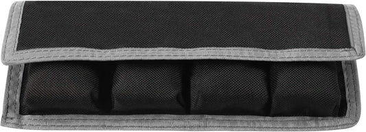 Meking (4 LP-E6 LP-E8 LP-E10 LP-E12, EN-EL14 EN-EL15, NP-FW50 NP-F550 NP-FM500H DSLR Battery Case Holder Storage Bag