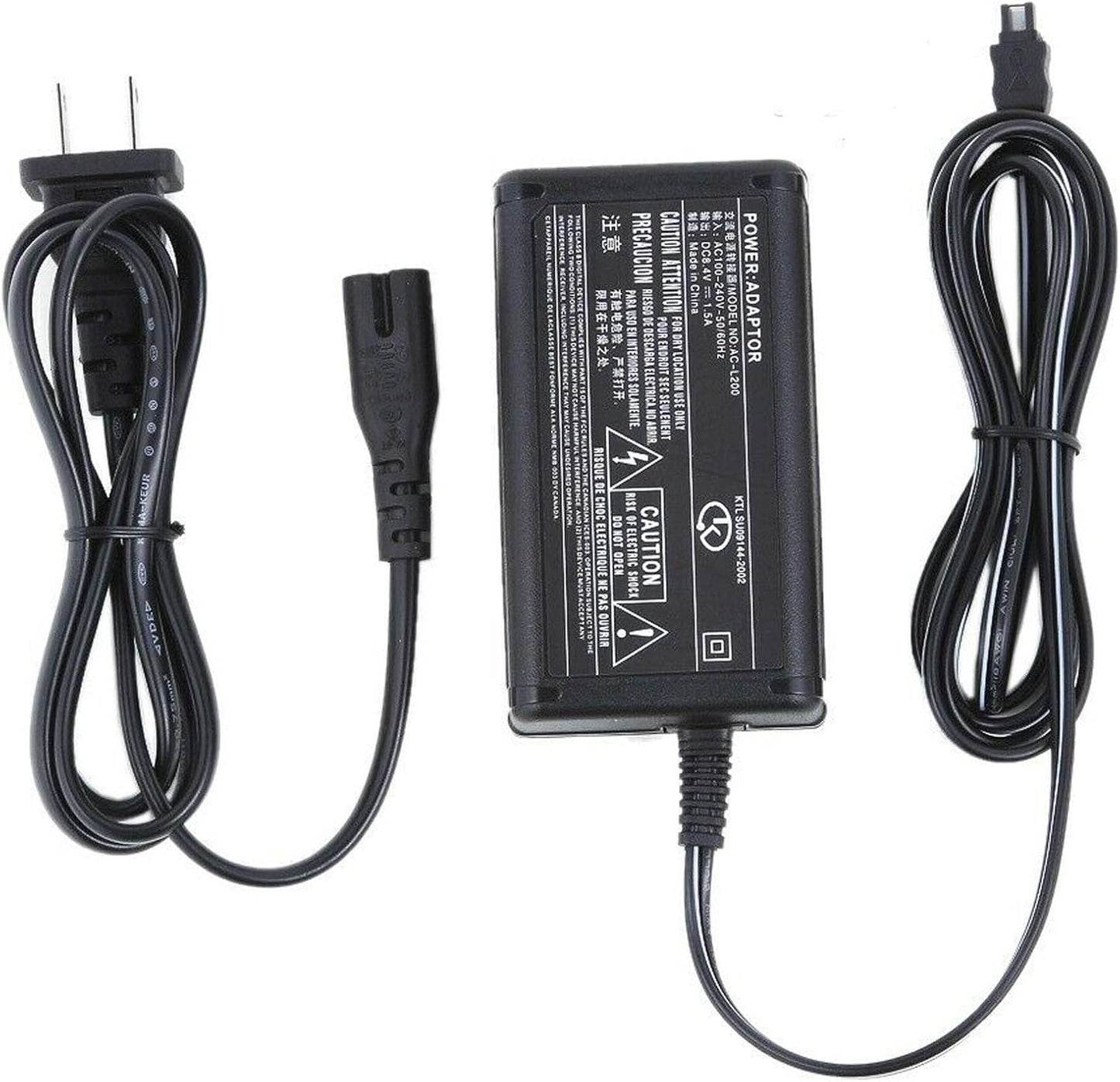 Generic DCR-HC38, DCR-HC38E AC DC Adapter Battery Charger Cord Cable for Sony Handycam (fit This Model ONLY) Camcorder