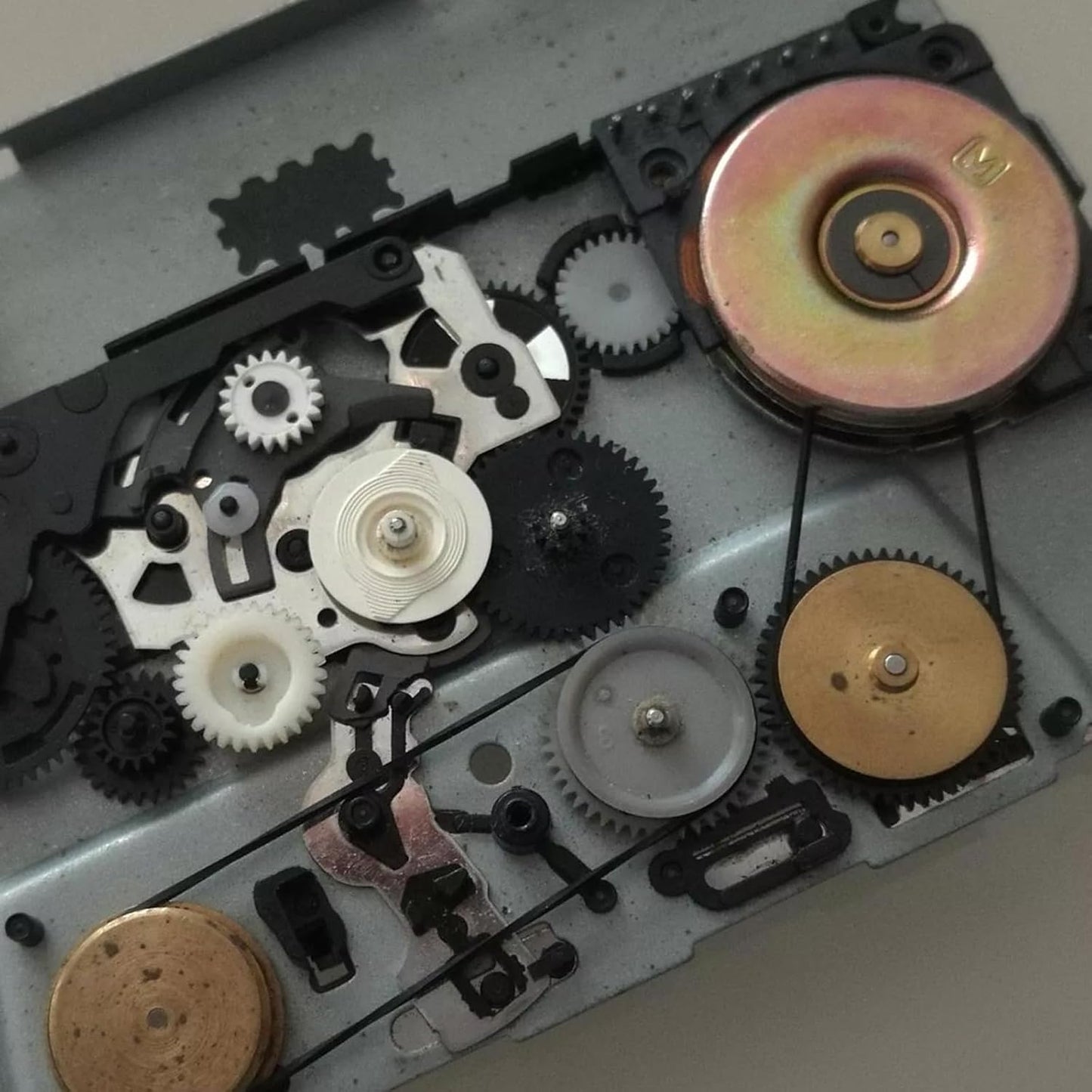 Sliverdew 100 Cassette Cassette 40-135 mm Cassette 1mm 4mm Pcs Recorder Rubber Belts Recorder Repair Maintenance Mix