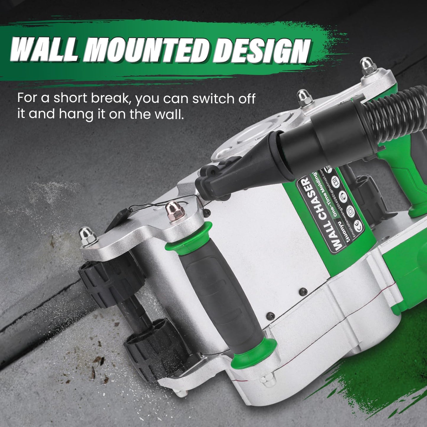 Huanyu Electric Wall Chaser + 35mm Replacement Blade