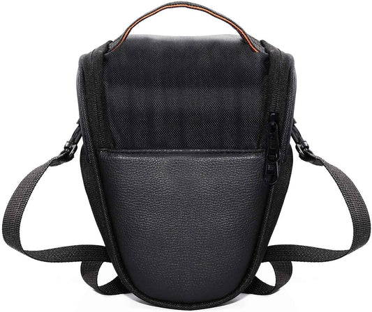 Small Camera Shoulder Bag Waterproof, Adjustable Shoulder Strap, Compatible with DSLR/SLR and Mirrorless Cameras