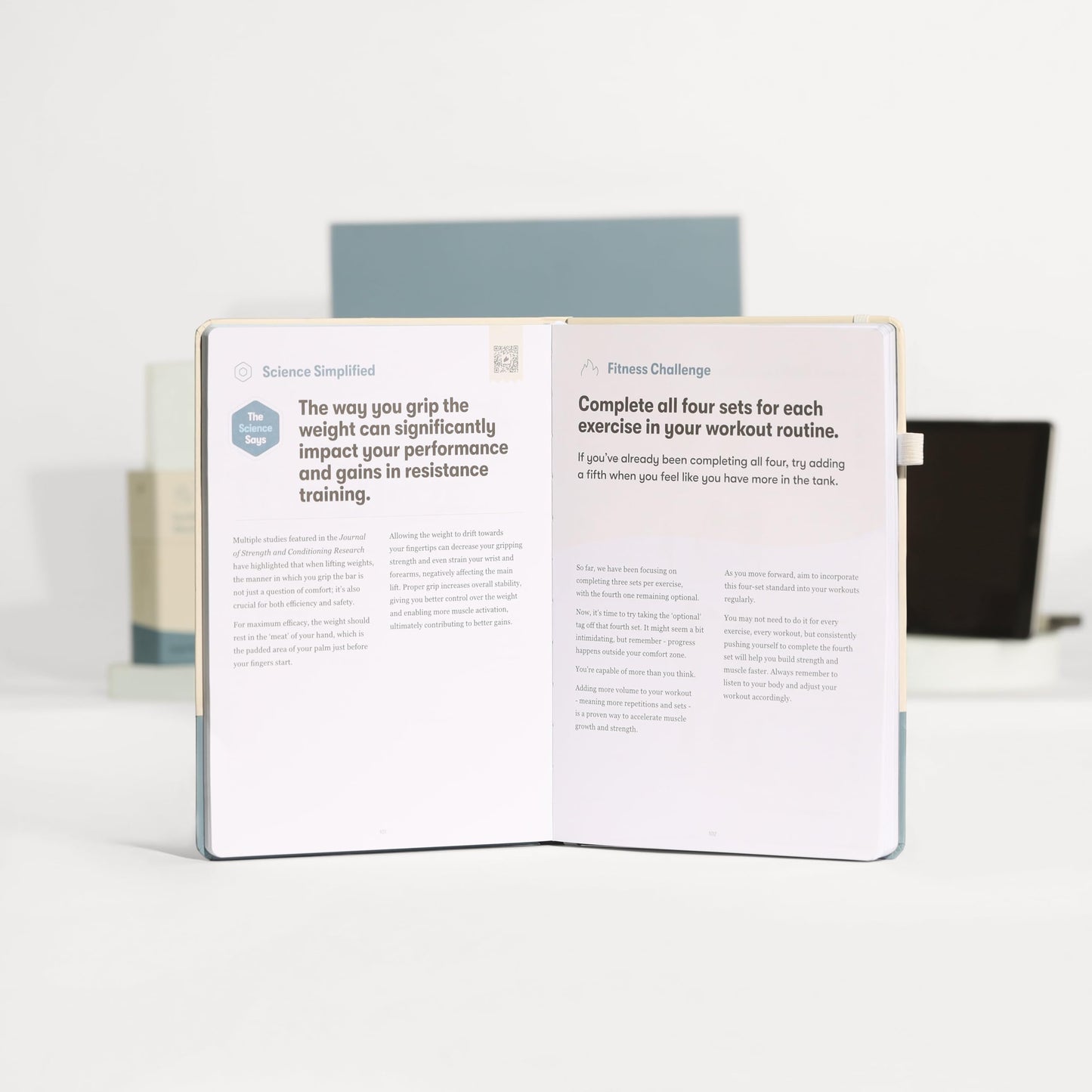 The Dumbbell Home Workout Journal. 13 Week Program. Fitness Planner/Workout Book that Only Requires Dumbbells. Workout Journal for Women & Men.