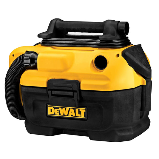 DEWALT 20V MAX Shop Vacuum Wet and Dry, Shop Vac 2 Gallon, Cordless and Corded Wet Dry Vacuum Cleaner, Wide Nozzle, Hepa Filter, Tool Only (DCV581H)