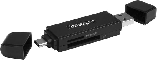 StarTech.com 3.0 5Gbps USB Memory Card Reader - USB SD Card Reader - Compact - - USB Card Reader - MicroSD USB Adapter