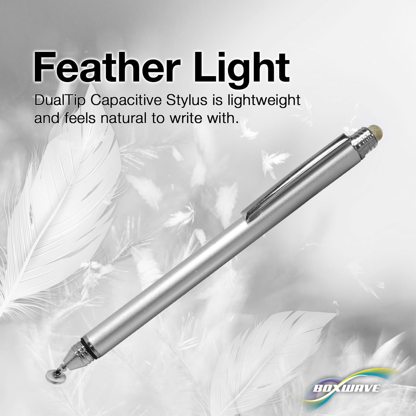 BoxWave (11.6 Stylus Pen Compatible with Simbans PicassoTab XL in) - DualTip Capacitive Stylus, Fiber Tip Disc Tip