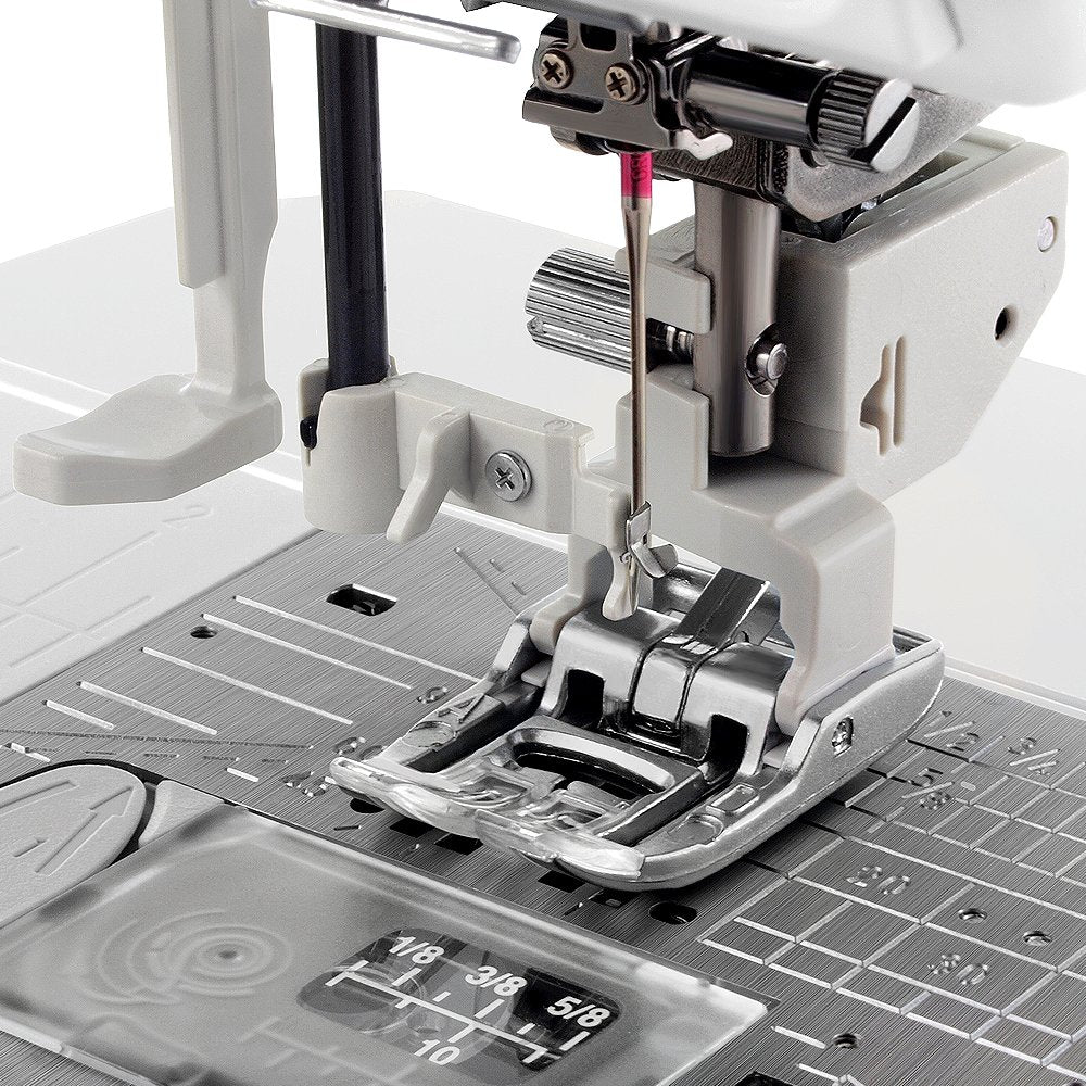 Janome Memory Craft Horizon 8200 QCP Special Edition Computerized Sewing Machine w/Black Roller Accessory Trolley Case + Semi-Hard Cover + Much More!